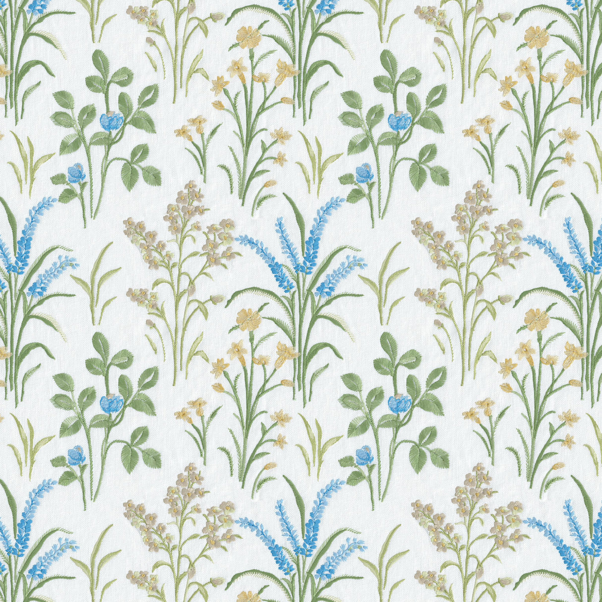 Lee Jofa GLADWYN EMB SPRING Fabric