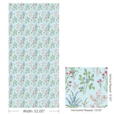 Lee Jofa GLADWYN EMB AQUA Fabric