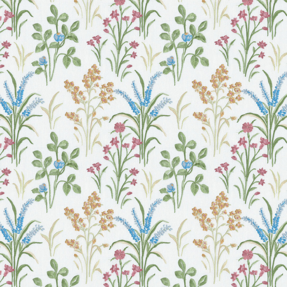 Lee Jofa GLADWYN EMB MEADOW Fabric