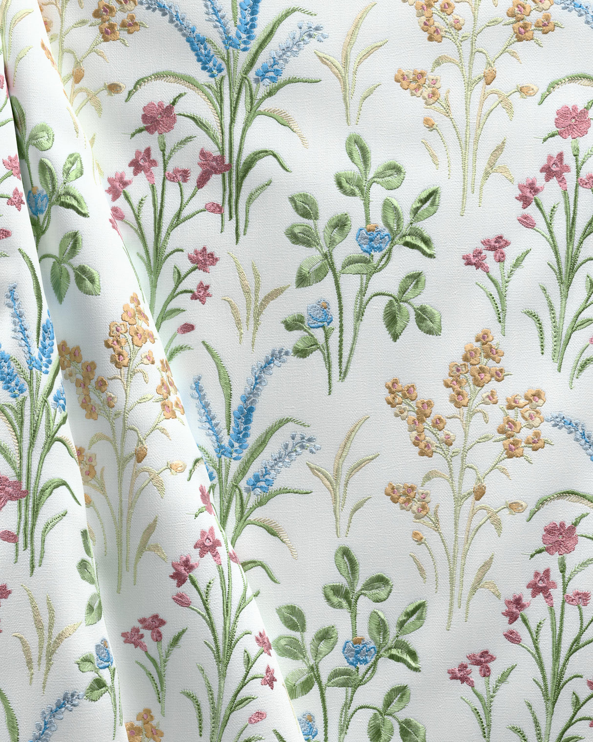 Lee Jofa GLADWYN EMB MEADOW Fabric