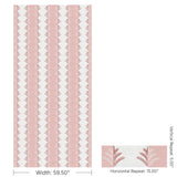 Lee Jofa FILAREE EMB ROSE Fabric