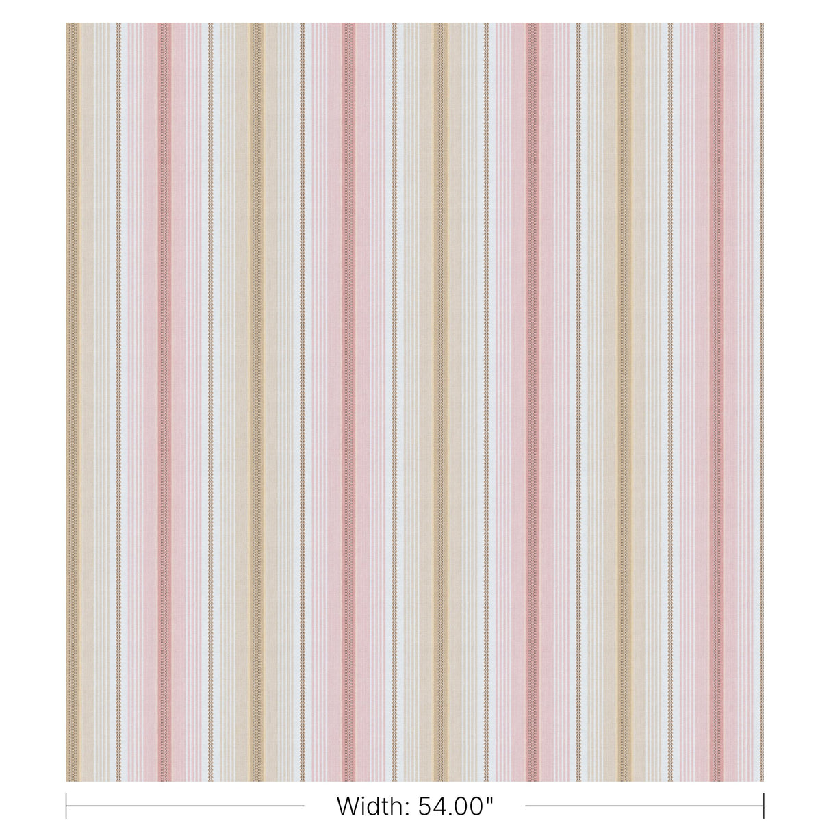 Lee Jofa ELOWEN STRIPE ROSE Fabric