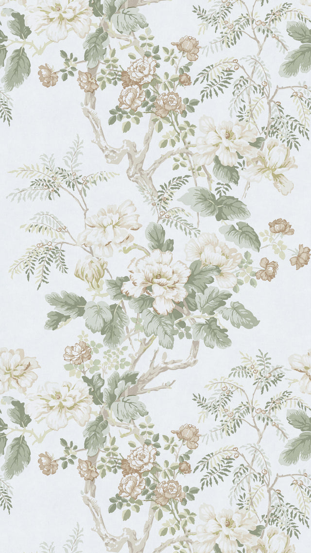 Lee Jofa CHINESE PEONY WP BEIGE Wallpaper