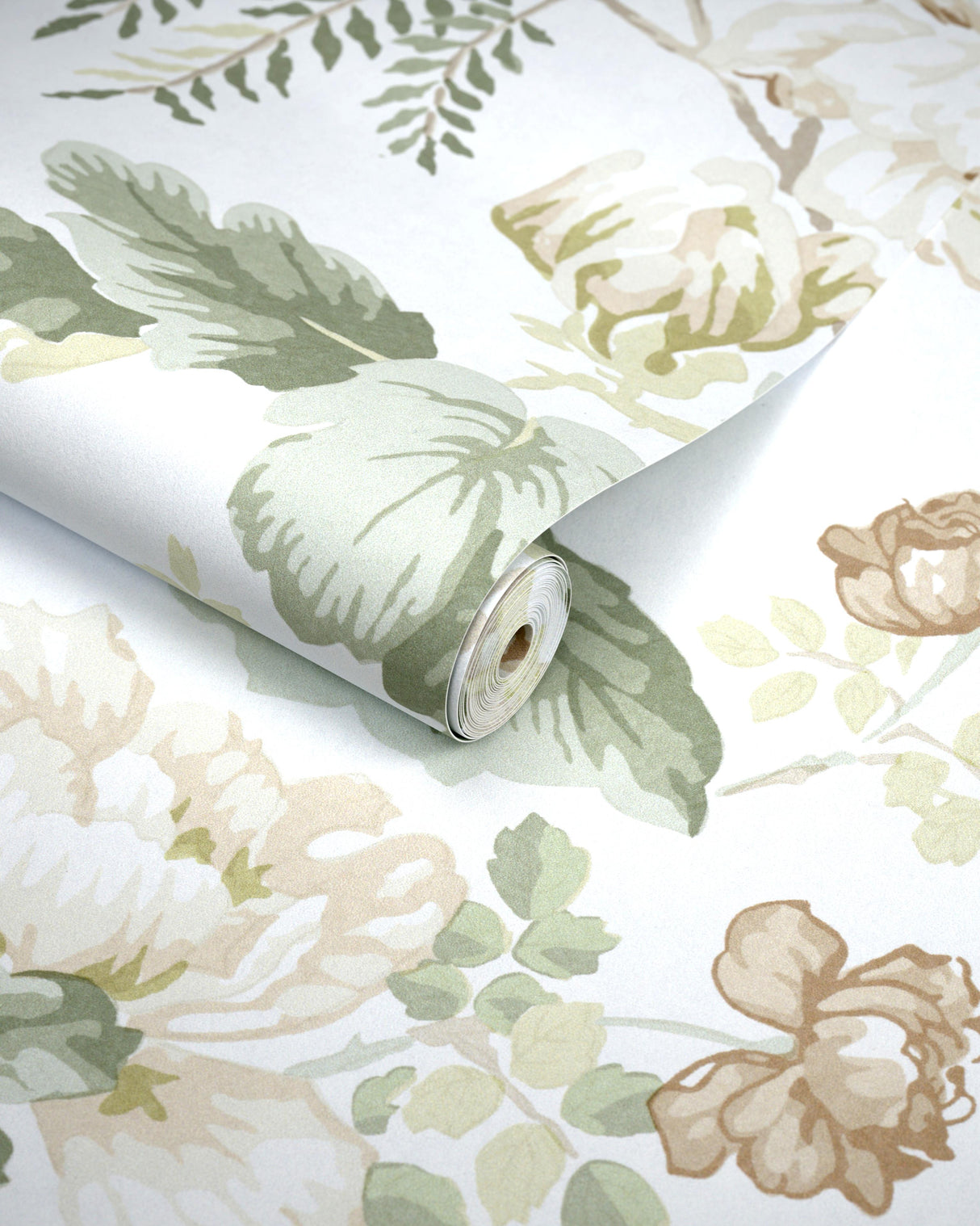Lee Jofa CHINESE PEONY WP BEIGE Wallpaper