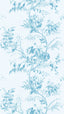 Lee Jofa TEA ROSE TOILE WP BLUE Wallpaper