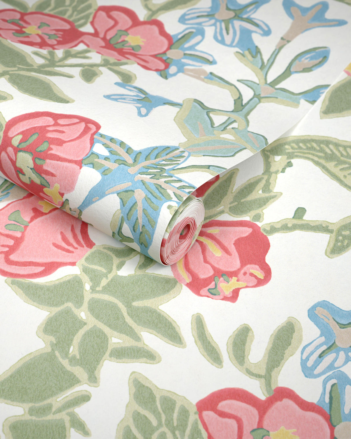Lee Jofa PLUMERIA PAPER CORAL Wallpaper