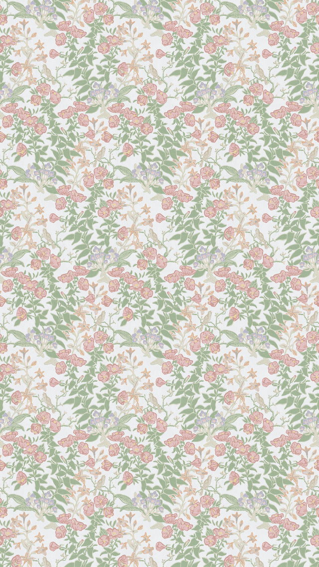 Lee Jofa PLUMERIA PAPER ROSE Wallpaper