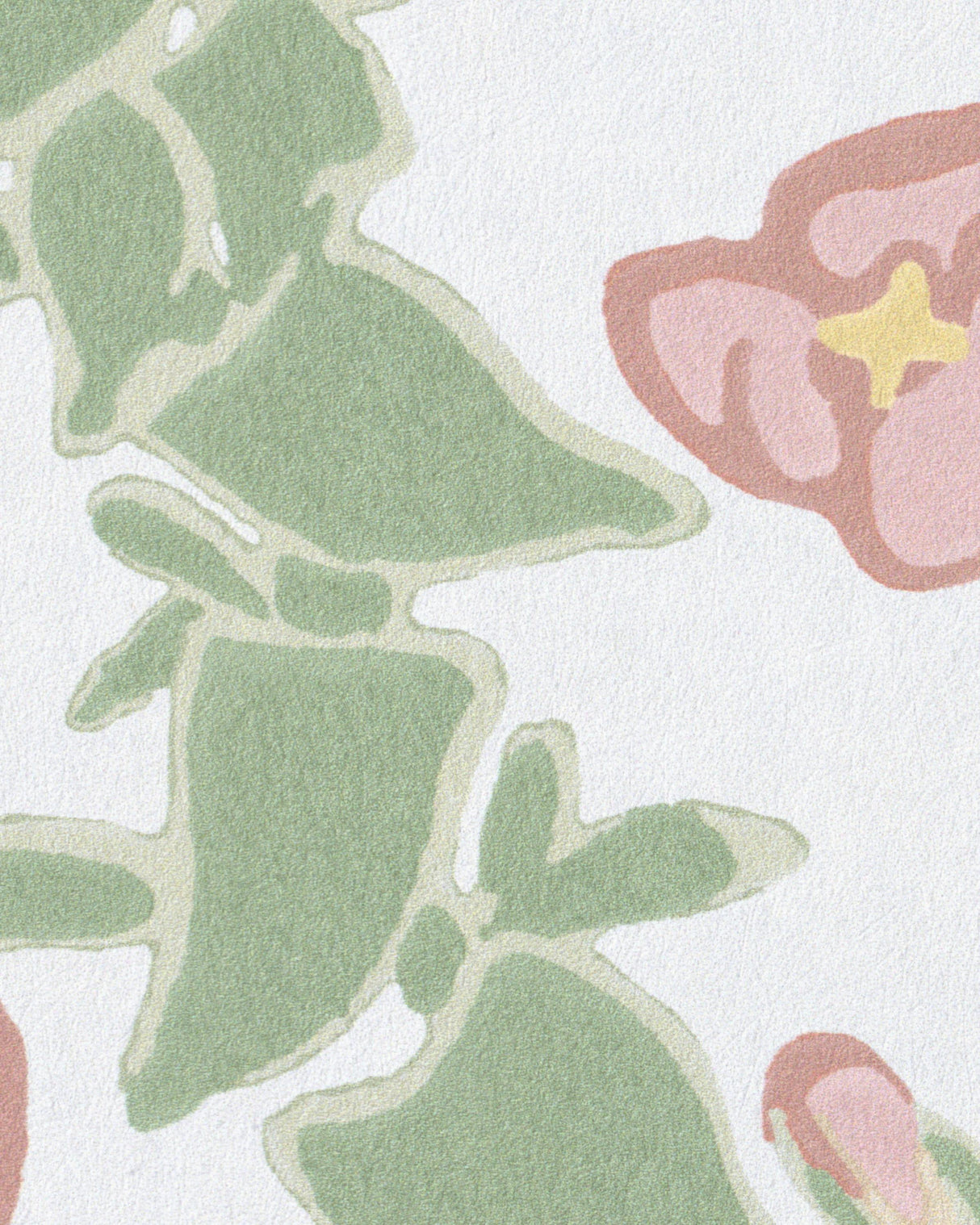Lee Jofa PLUMERIA PAPER ROSE Wallpaper