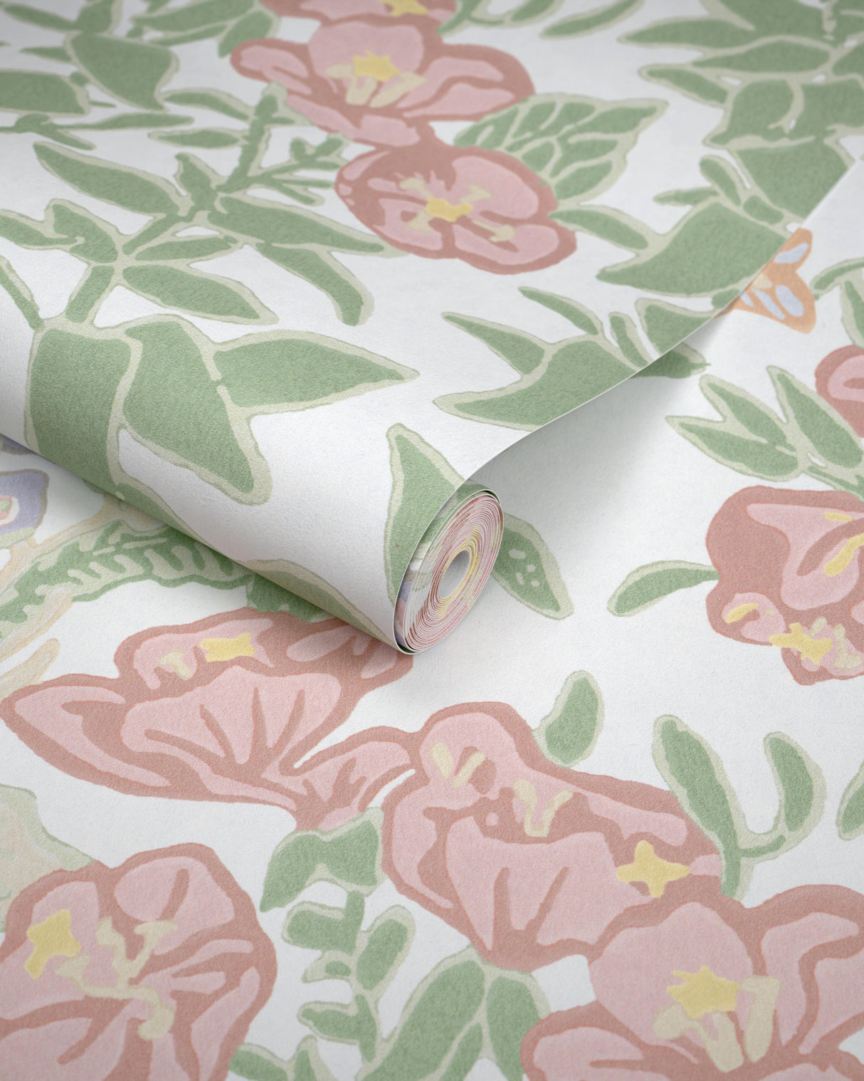 Lee Jofa PLUMERIA PAPER ROSE Wallpaper