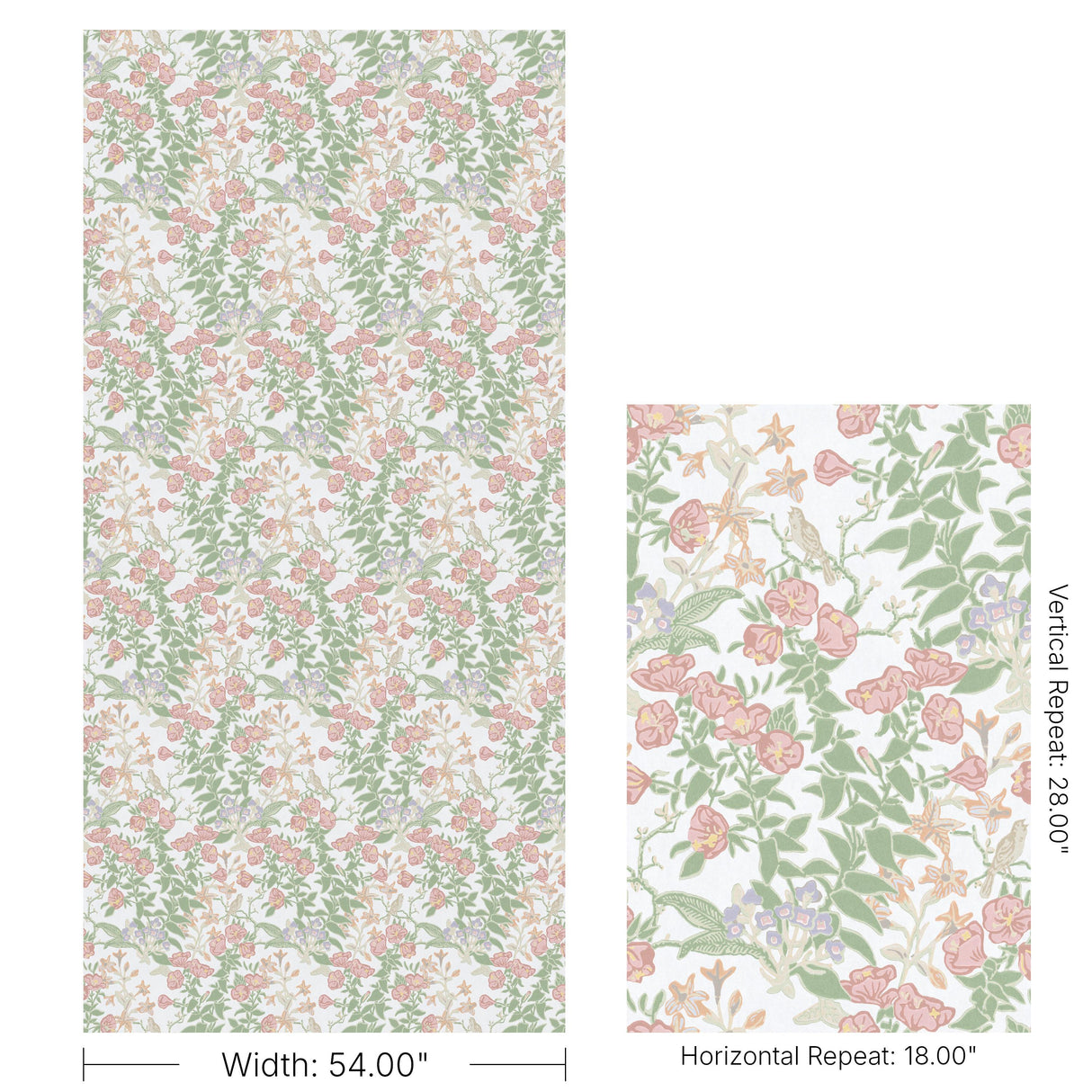 Lee Jofa PLUMERIA PAPER ROSE Wallpaper