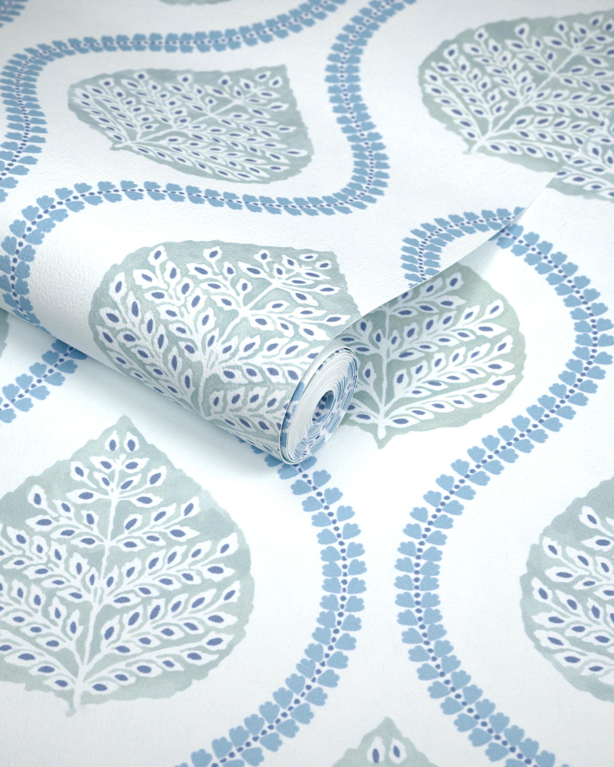 Lee Jofa ELSIE PAPER TEAL Wallpaper