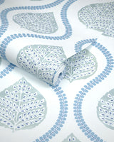 Lee Jofa ELSIE PAPER TEAL Wallpaper