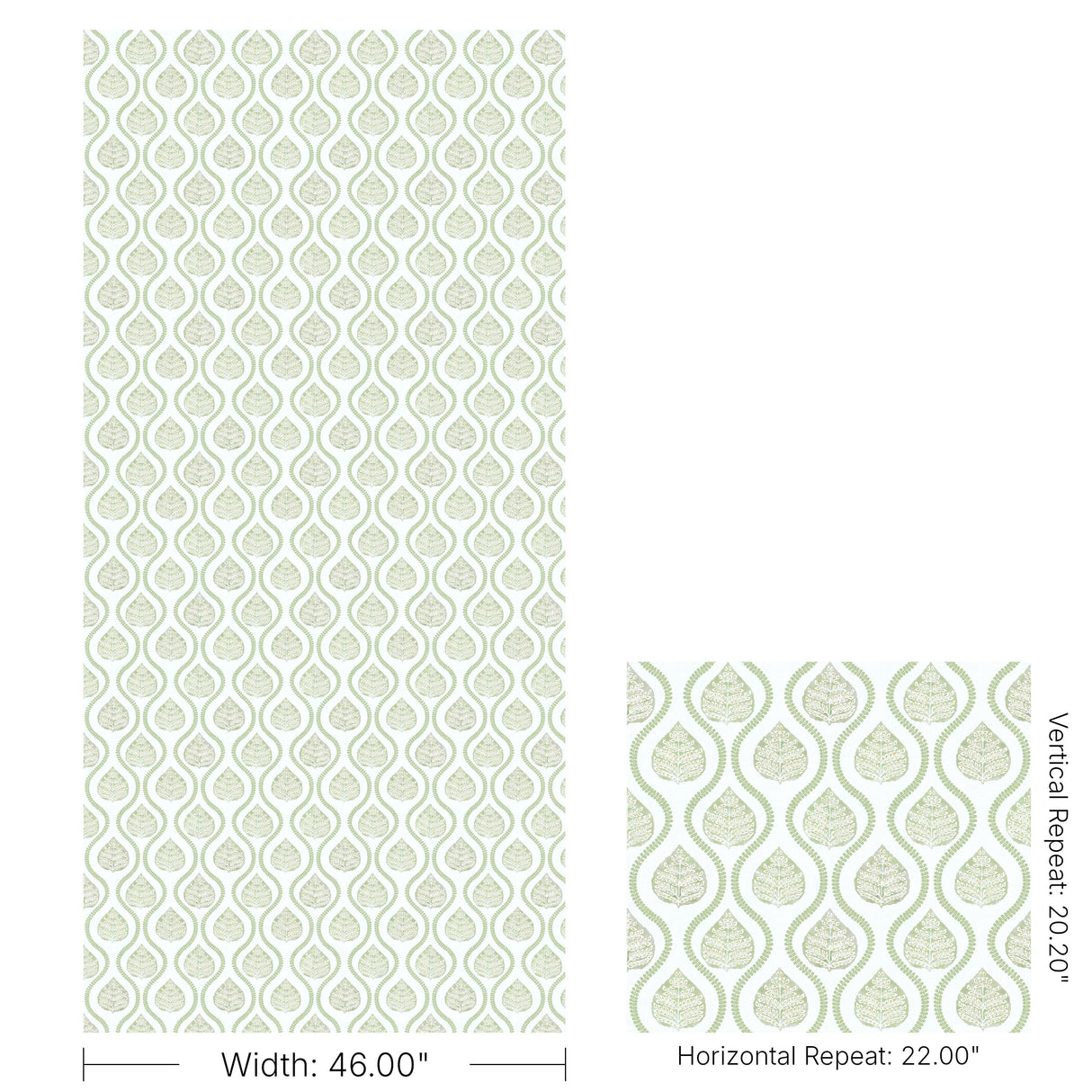 Lee Jofa ELSIE PAPER LEAF Wallpaper
