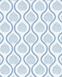 Lee Jofa ELSIE PAPER BLUE Wallpaper