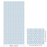 Lee Jofa ELSIE PAPER BLUE Wallpaper