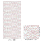 Lee Jofa ELSIE PAPER PINK Wallpaper