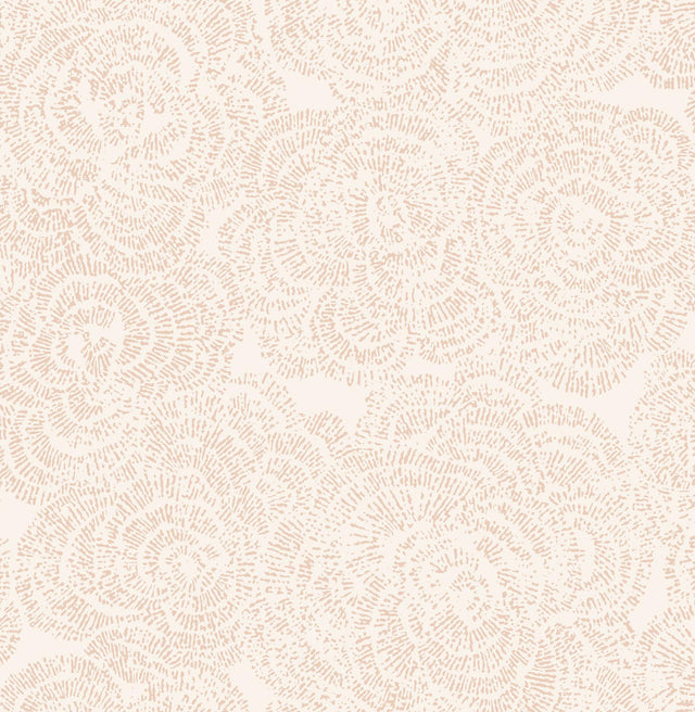 A-Street Prints Ambroise Light Pink Abstract Floral Wallpaper