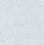 A-Street Prints Ambroise Light Blue Abstract Floral Wallpaper