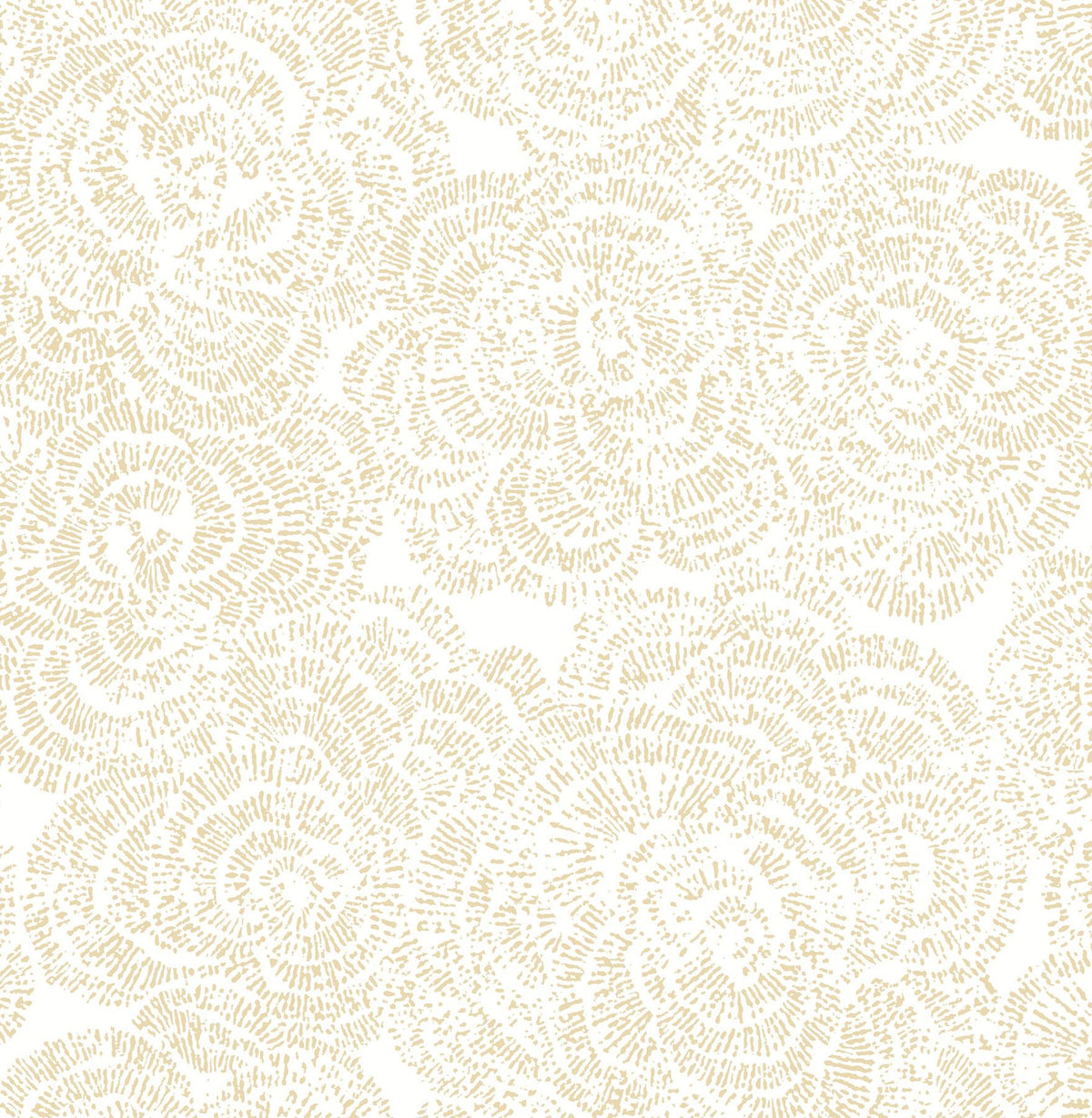 A-Street Prints Ambroise Butter Abstract Floral Wallpaper