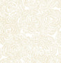 A-Street Prints Ambroise Butter Abstract Floral Wallpaper