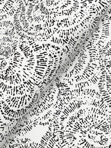 A-Street Prints Ambroise Black Abstract Floral Wallpaper