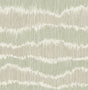 A-Street Prints Wiggle Green Ikat Stripe Wallpaper