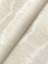 A-Street Prints Wiggle Neutral Ikat Stripe Wallpaper