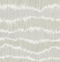 A-Street Prints Wiggle Grey Ikat Stripe Wallpaper