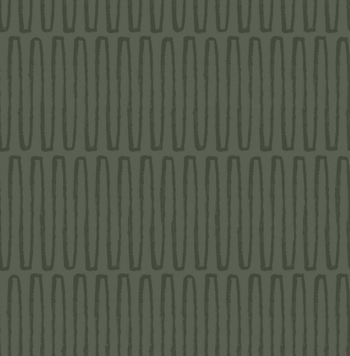 A-Street Prints Lars Green Retro Wave Wallpaper