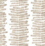A-Street Prints Lumis Taupe Fern Stripe Wallpaper