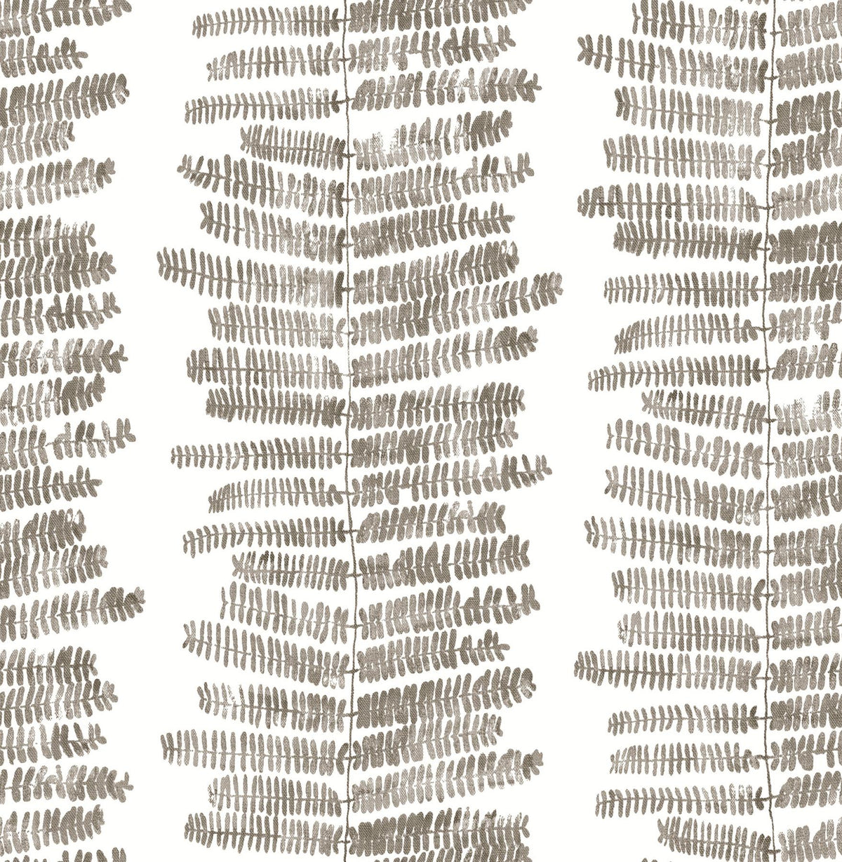 A-Street Prints Lumis Grey Fern Stripe Wallpaper