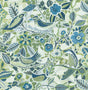 A-Street Prints Manette Green Birds in the Bush Wallpaper