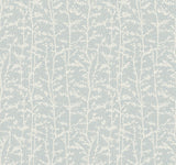 A-Street Prints Layton Light Blue Climbing Vines Wallpaper