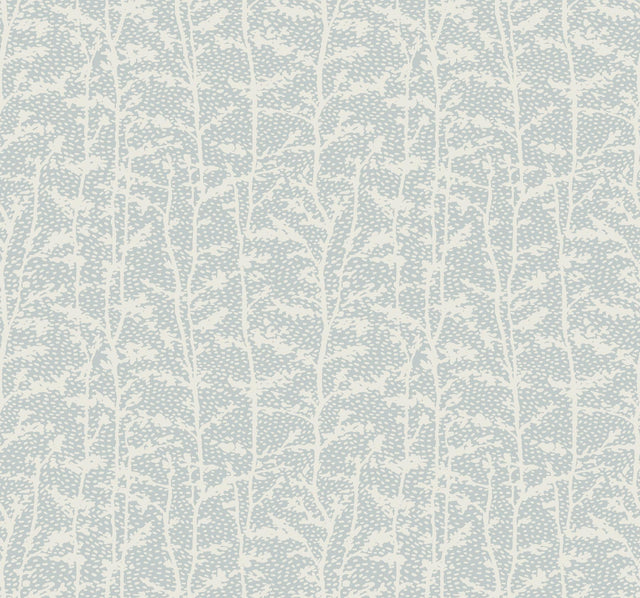 A-Street Prints Layton Light Blue Climbing Vines Wallpaper