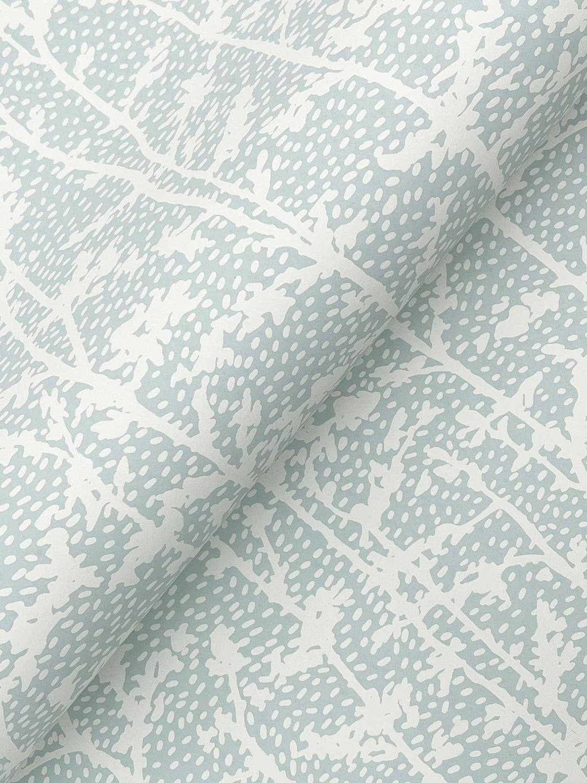 A-Street Prints Layton Light Blue Climbing Vines Wallpaper