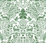 A-Street Prints Anoki Green Scenic Woodlands Wallpaper