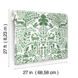 A-Street Prints Anoki Green Scenic Woodlands Wallpaper