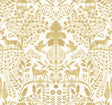 A-Street Prints Anoki Yellow Scenic Woodlands Wallpaper