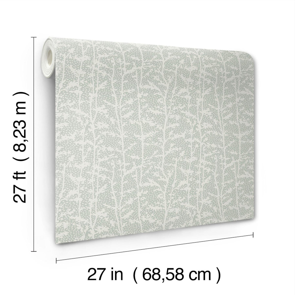A-Street Prints Layton Sage Climbing Vines Wallpaper