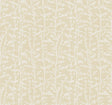 A-Street Prints Layton Butter Climbing Vines Wallpaper