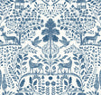 A-Street Prints Anoki Blue Scenic Woodlands Wallpaper