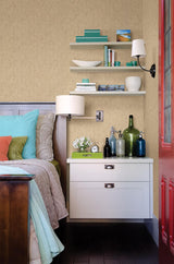 York Texture Wheat Basketweave Wallpaper