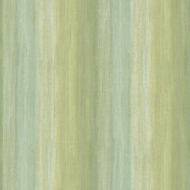 York Ombrello Green Stripe Wallpaper