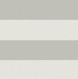 York Awning Grey Stripe Wallpaper