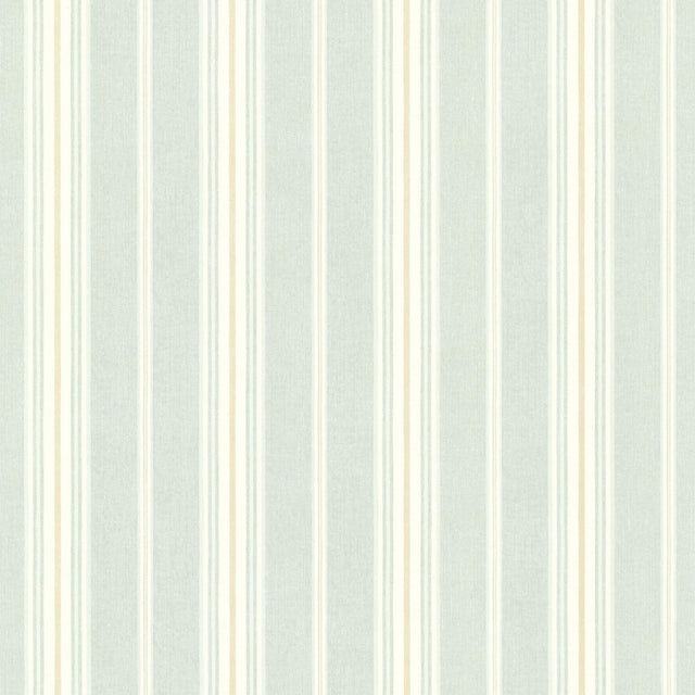York Cooper Green Cabin Stripe Wallpaper