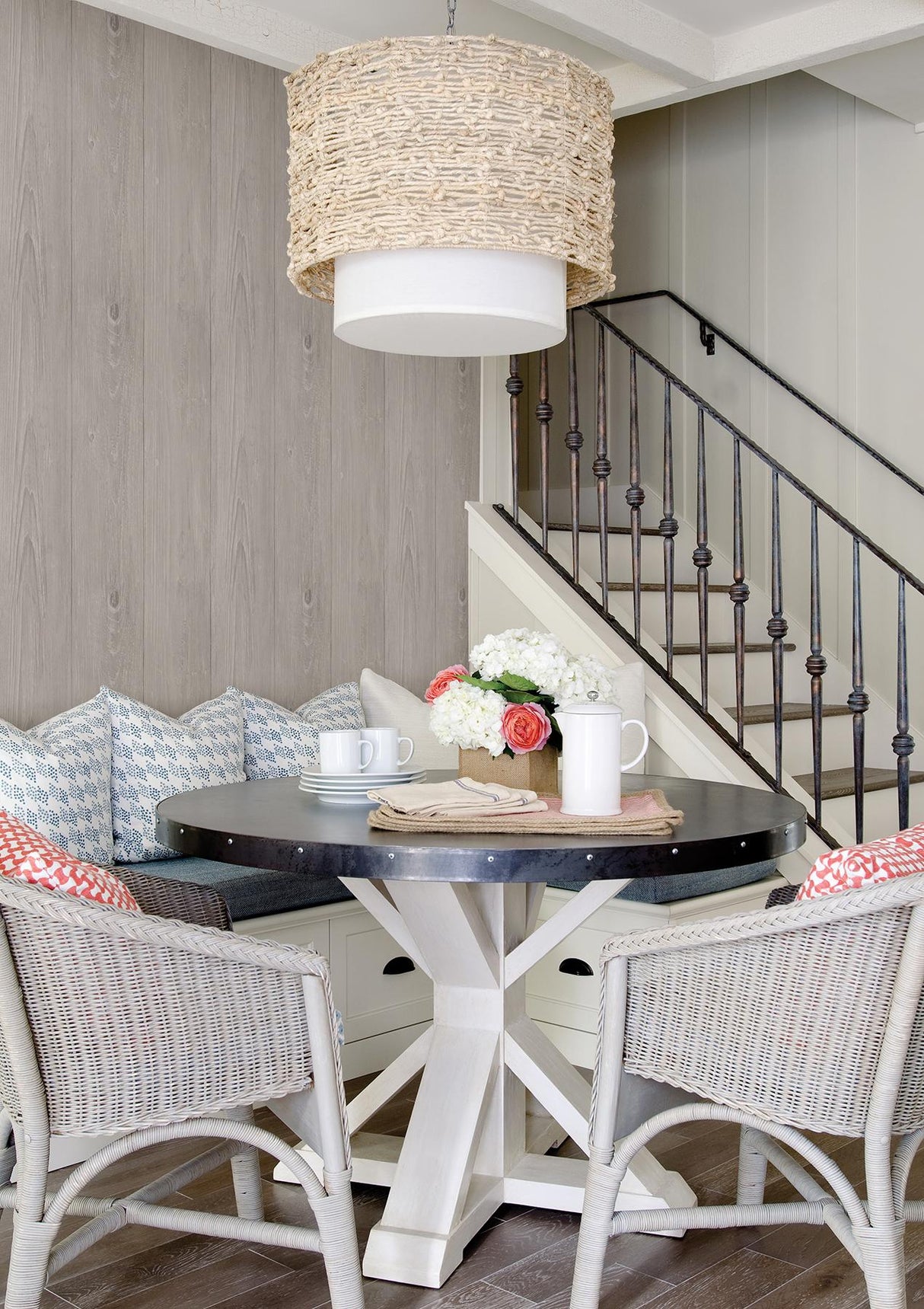 York Mapleton Light Grey Faux Wood Wallpaper