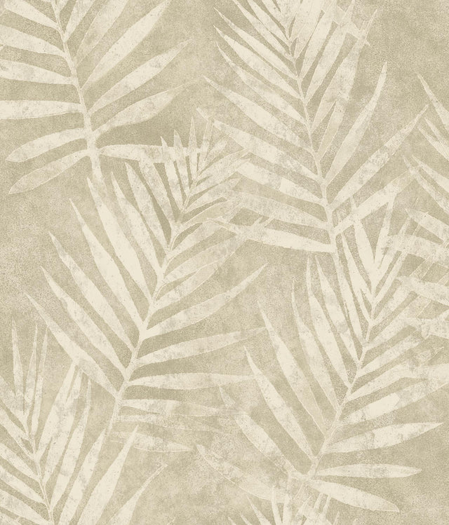 York Amador Olive Palm Wallpaper