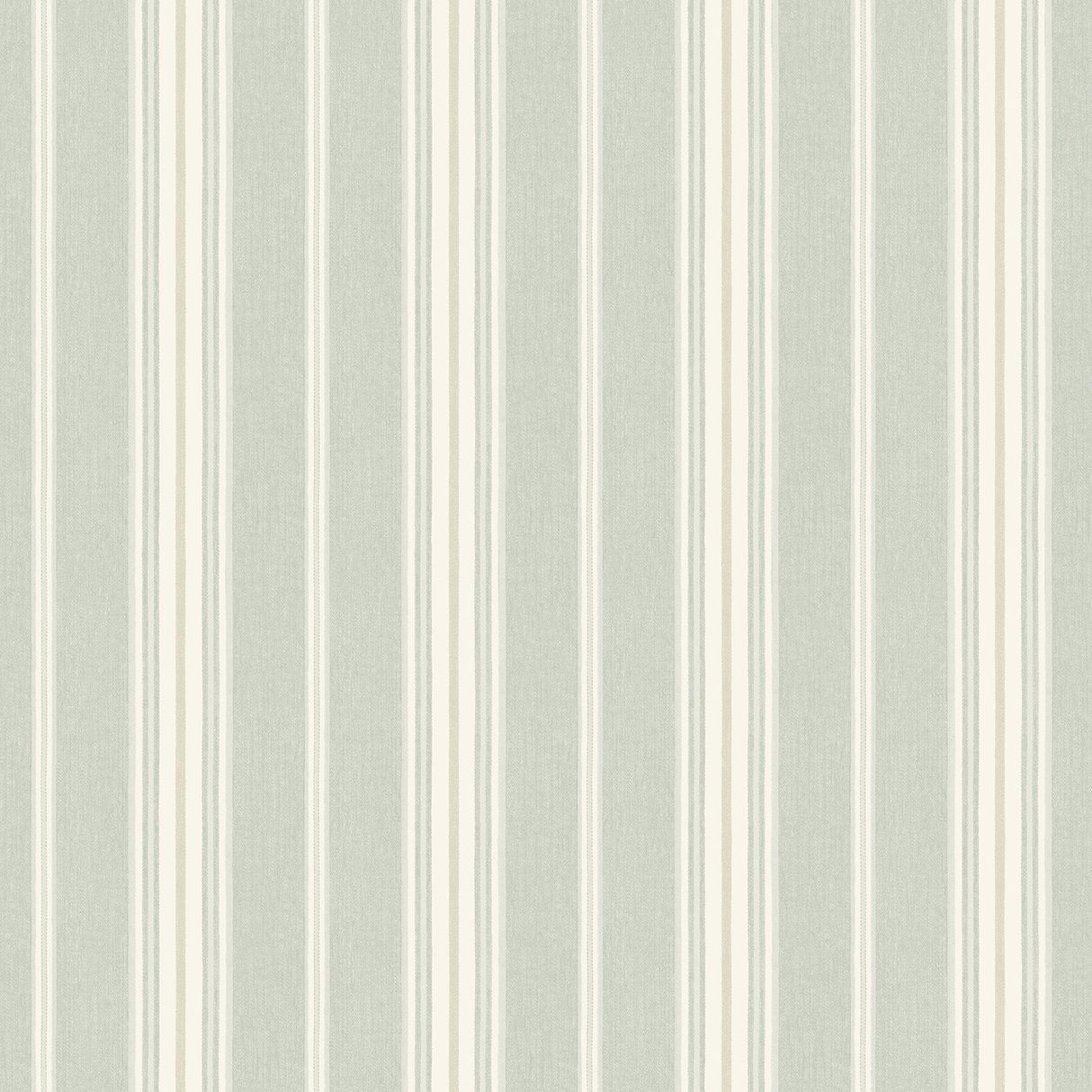 York Cooper Teal Stripe Wallpaper