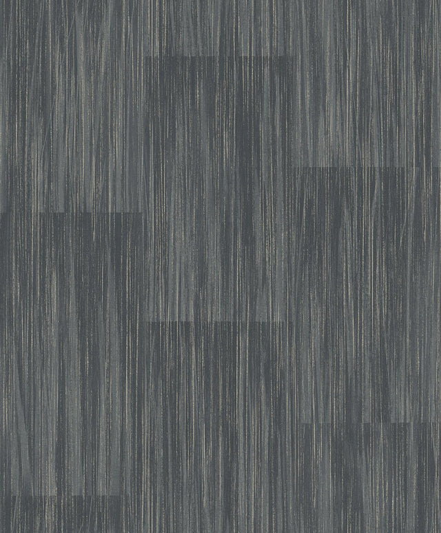 Advantage Soren Dark Grey Striated Plank Wallpaper