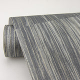 Advantage Soren Dark Grey Striated Plank Wallpaper